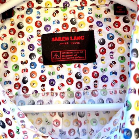 🥷🏿🥷🏿🥷🏿JARED LANG AFTER HOURS LONG SLEEVE BUTTON-UP MEN’S SHIRT SIZE-L - Picture 6 of 10